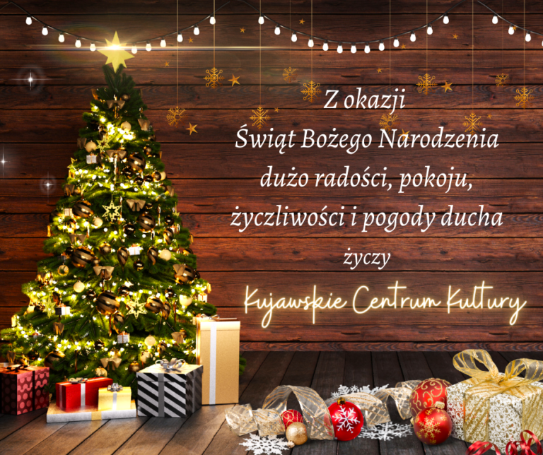 Brown Modern Merry Christmas Facebook Post